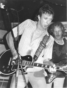Dennis Wilson with 1960 Gibson Les Paul Custom